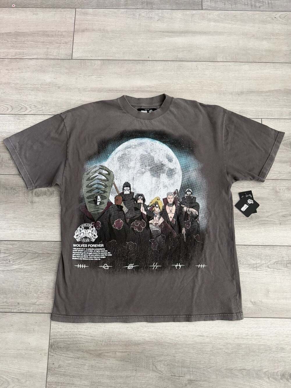 New with Tags 424 out of 1000 Darc Sport x Naruto Shippuden Akatsuki Wolves Fore